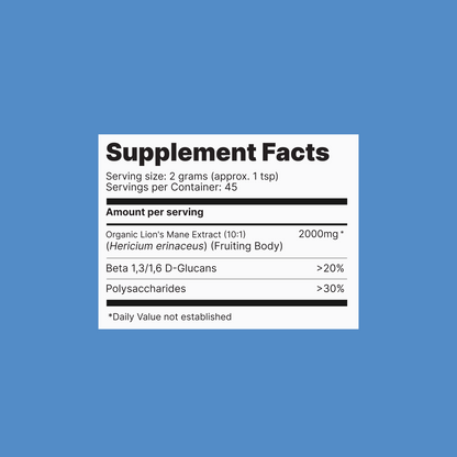 Focus Mushroom Powder